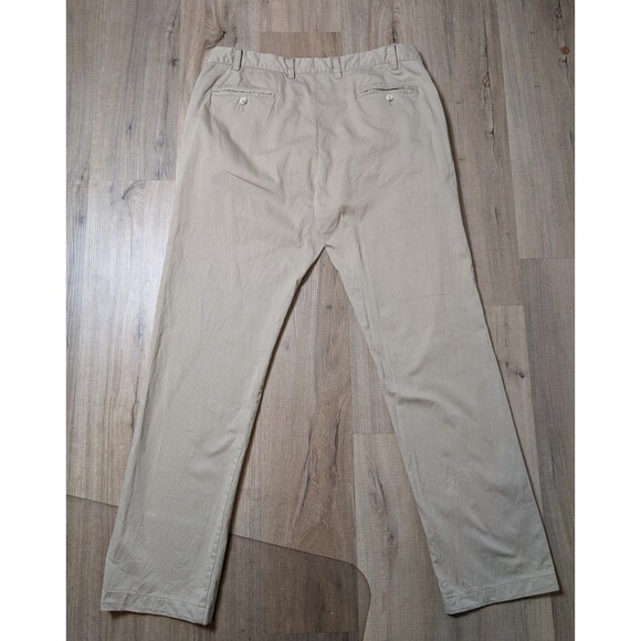 Southern Tide Size 38X33 Pants Skipjack Classic Fit Cotton Blend Khakis Chino - Picture 3 of 12